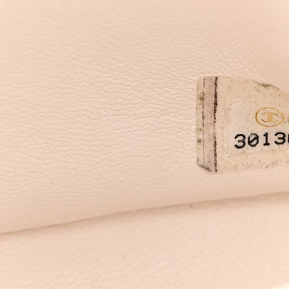 Chanel Tweed Quilted Mini Side Pearl Flap Bag Ecru White 7 of 12