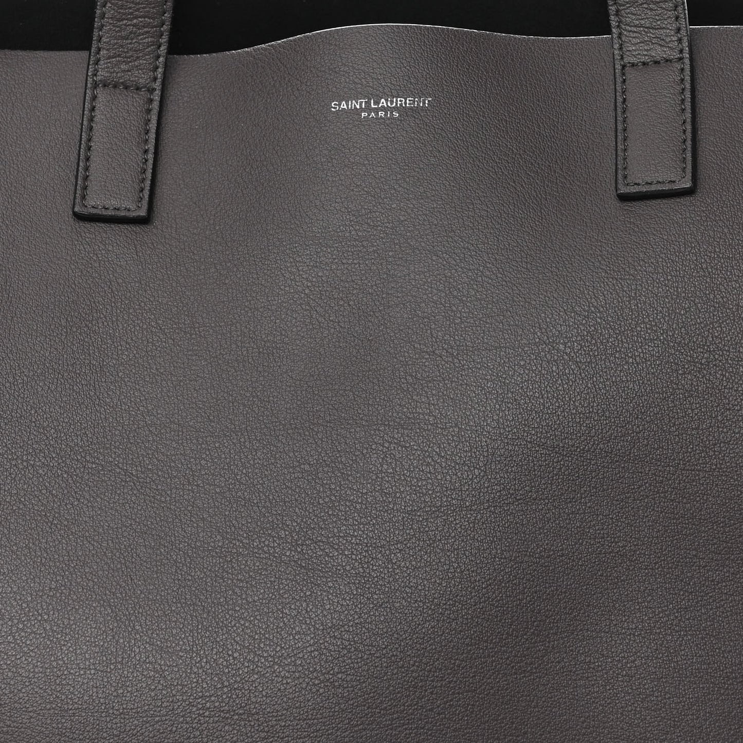 Calfskin Medium Shopping Tote Fog