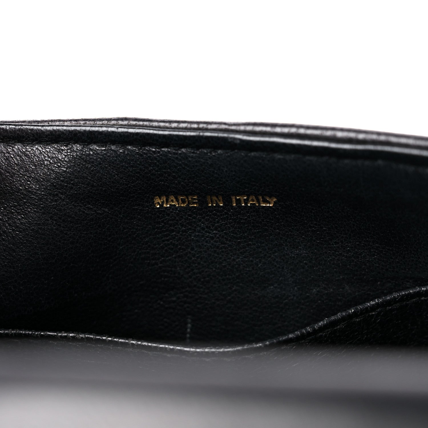 Chanel Lambskin Chevron Quilted Flap Shoulder Bag Black 7 of 15