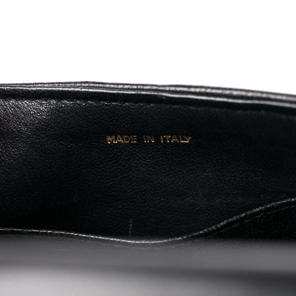 Chanel Lambskin Chevron Quilted Flap Shoulder Bag Black 7 of 15