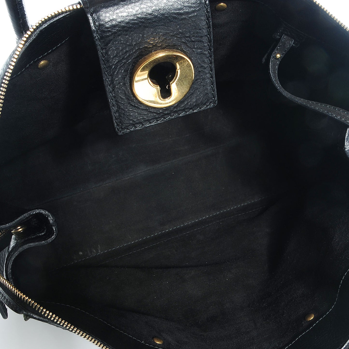 Calfskin Muse Two Cabas Black