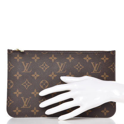 Louis Vuitton Monogram Neverfull MM GM Pochette 2 of 7