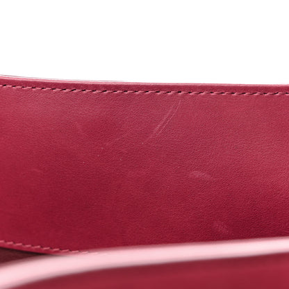 The Row Polished Saddle Calfskin Alexia Bag Amaranto 11 of 16