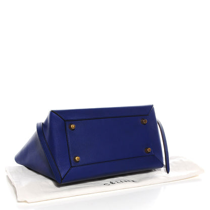 Celine Drummed Calfskin Small Belt Bag Indigo 4 of 8