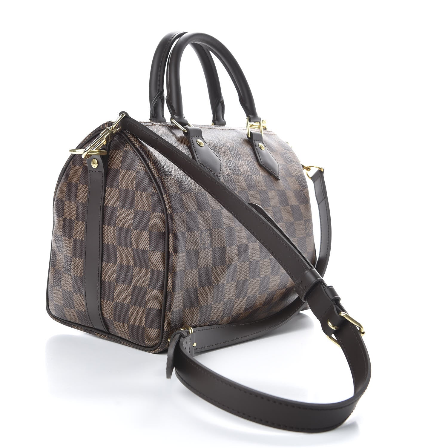 Louis Vuitton Damier Ebene Speedy Bandouliere 25 3 of 10