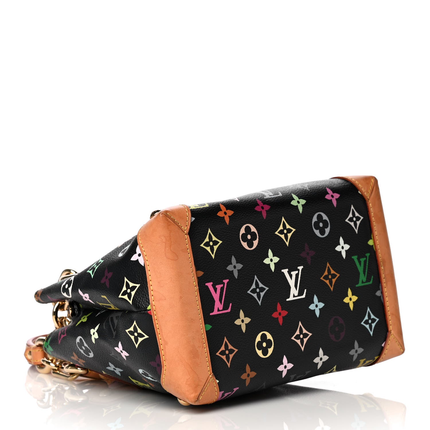 Louis Vuitton Monogram Multicolor Audra Black 4 of 12