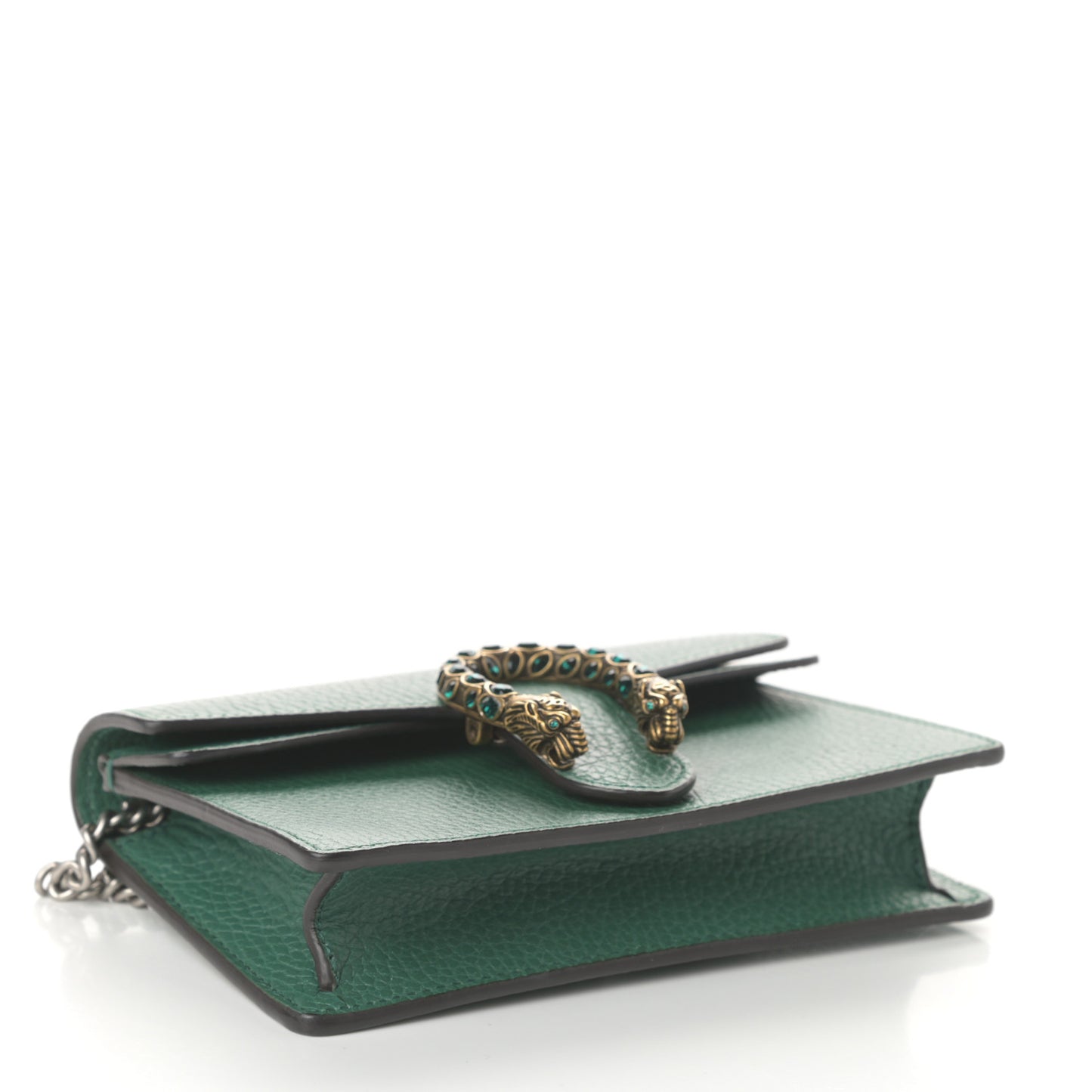 Calfskin Super Mini Dionysus Shoulder Bag Emerald