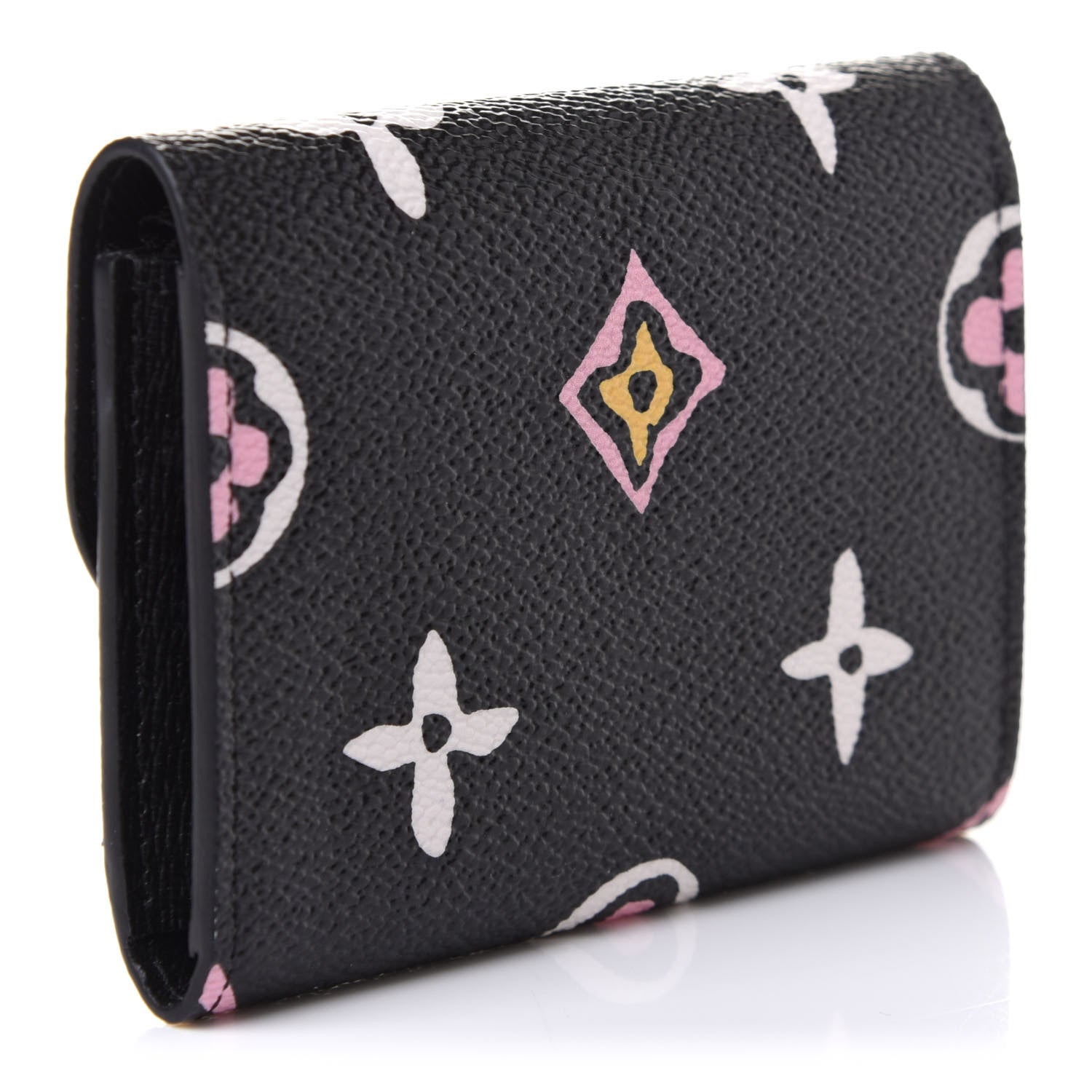 Louis Vuitton Monogram Giant Wild At Heart Rosalie Coin Purse Black 3 of 6