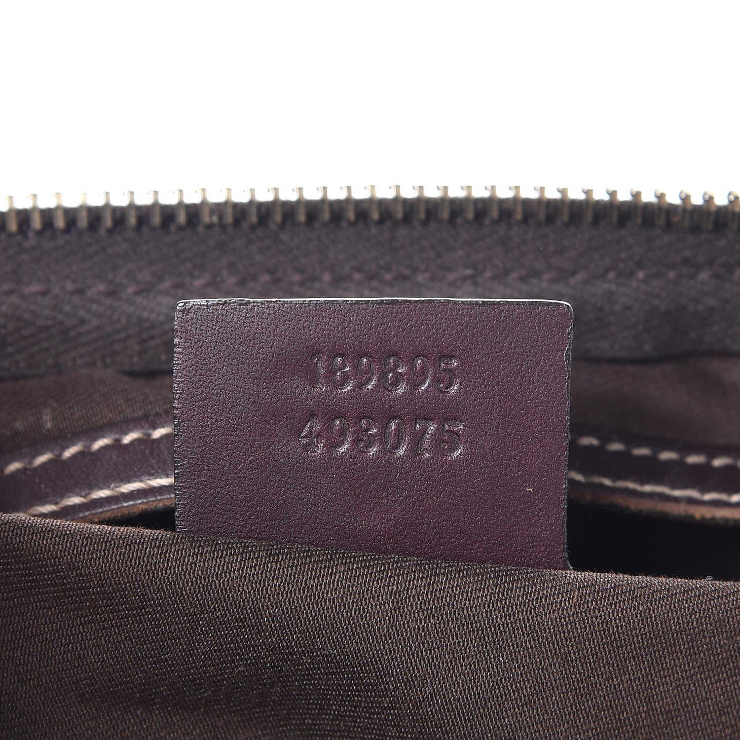 Gucci GG Plus Monogram Web Medium Joy Boston Dark Brown 7 of 7