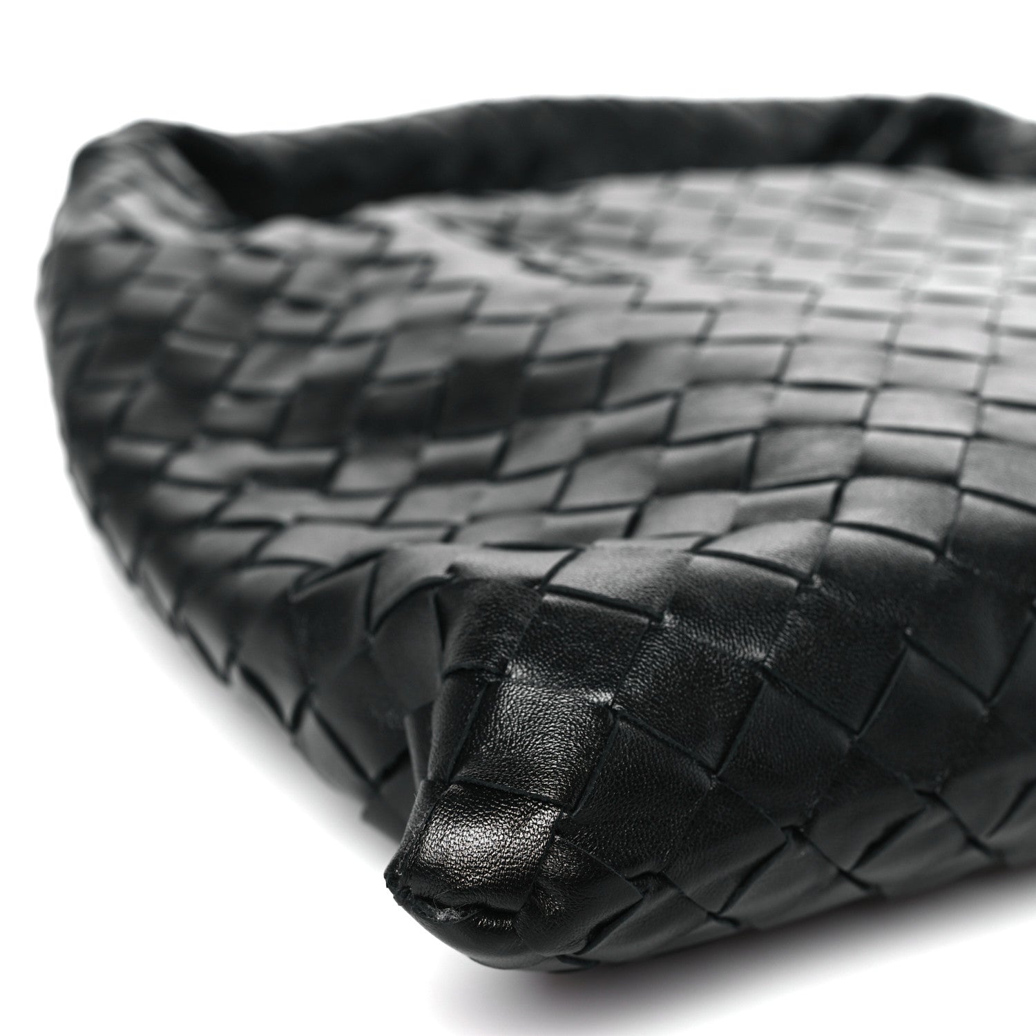 Bottega Veneta Calfskin Intrecciato Small Hop Black 8 of 9