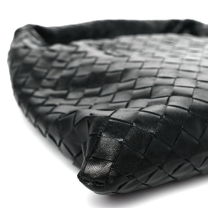 Bottega Veneta Calfskin Intrecciato Small Hop Black 8 of 9