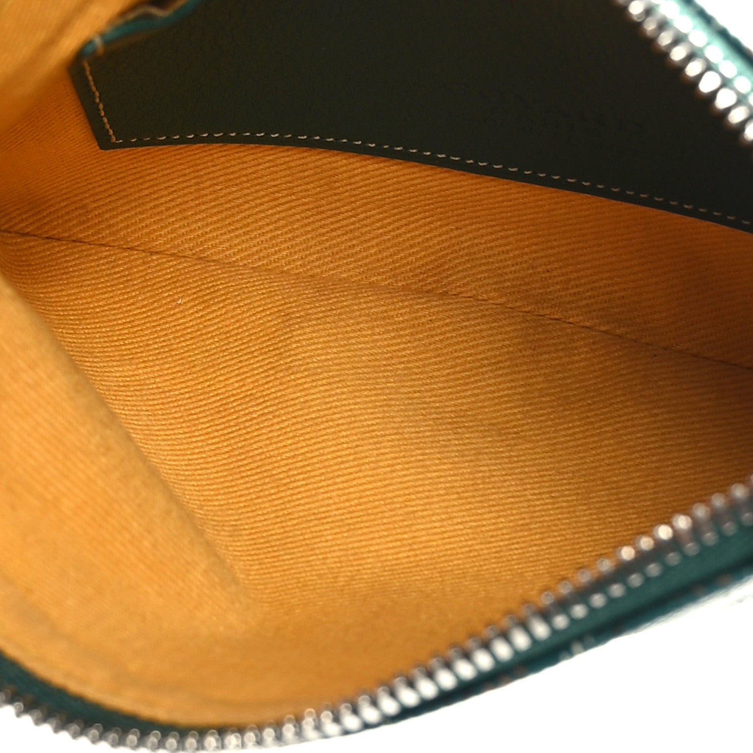 Goyard Goyardine Mini Senat Pochette Green 5 of 6