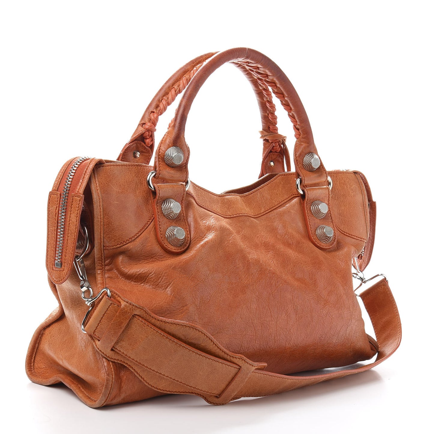 Agneau Giant 21 Silver Hardware City Mandarine