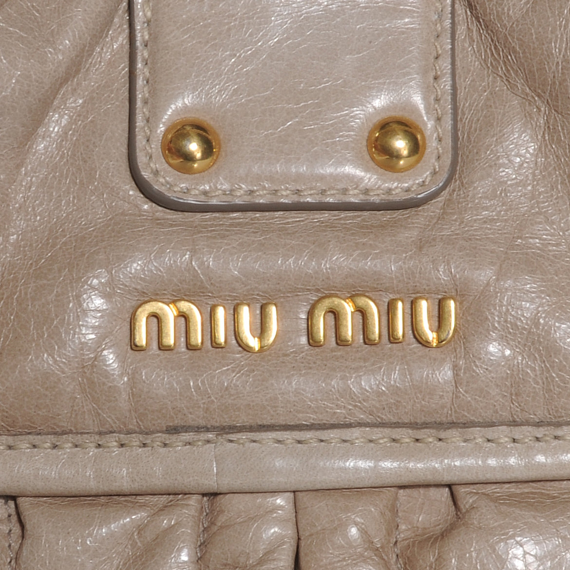 Lux Leather Matelasse Coffer Deserto