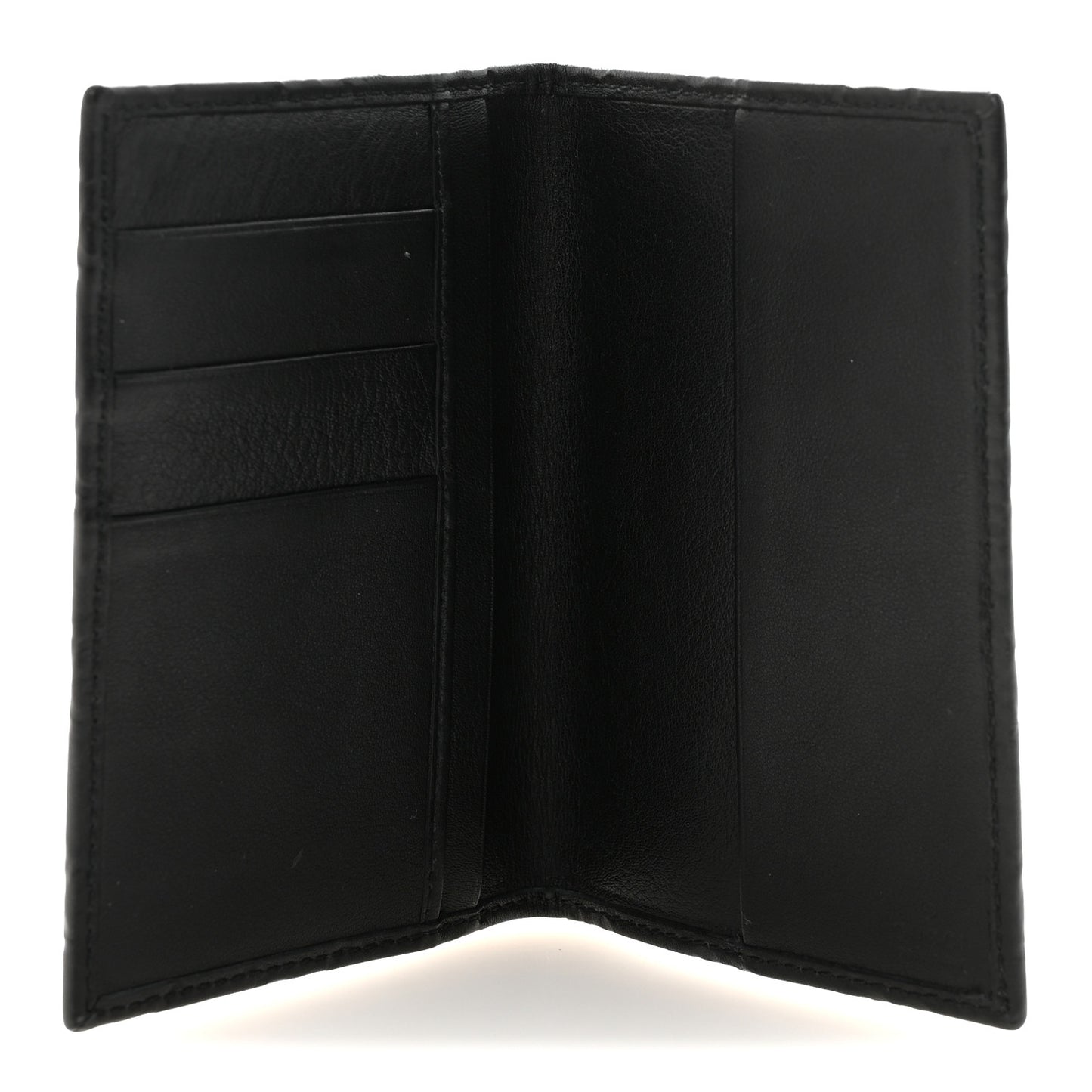 Guccissima Passport Case Black