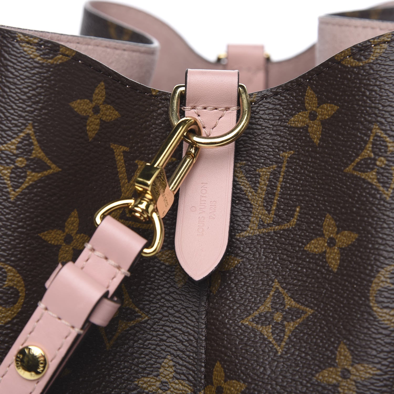 Louis Vuitton Monogram Neonoe MM Rose Poudre 8 of 9