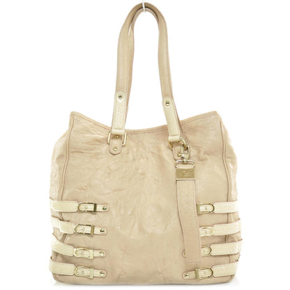 Jimmy Choo Leather and Snakeskin Babeth Tote 1 of 10