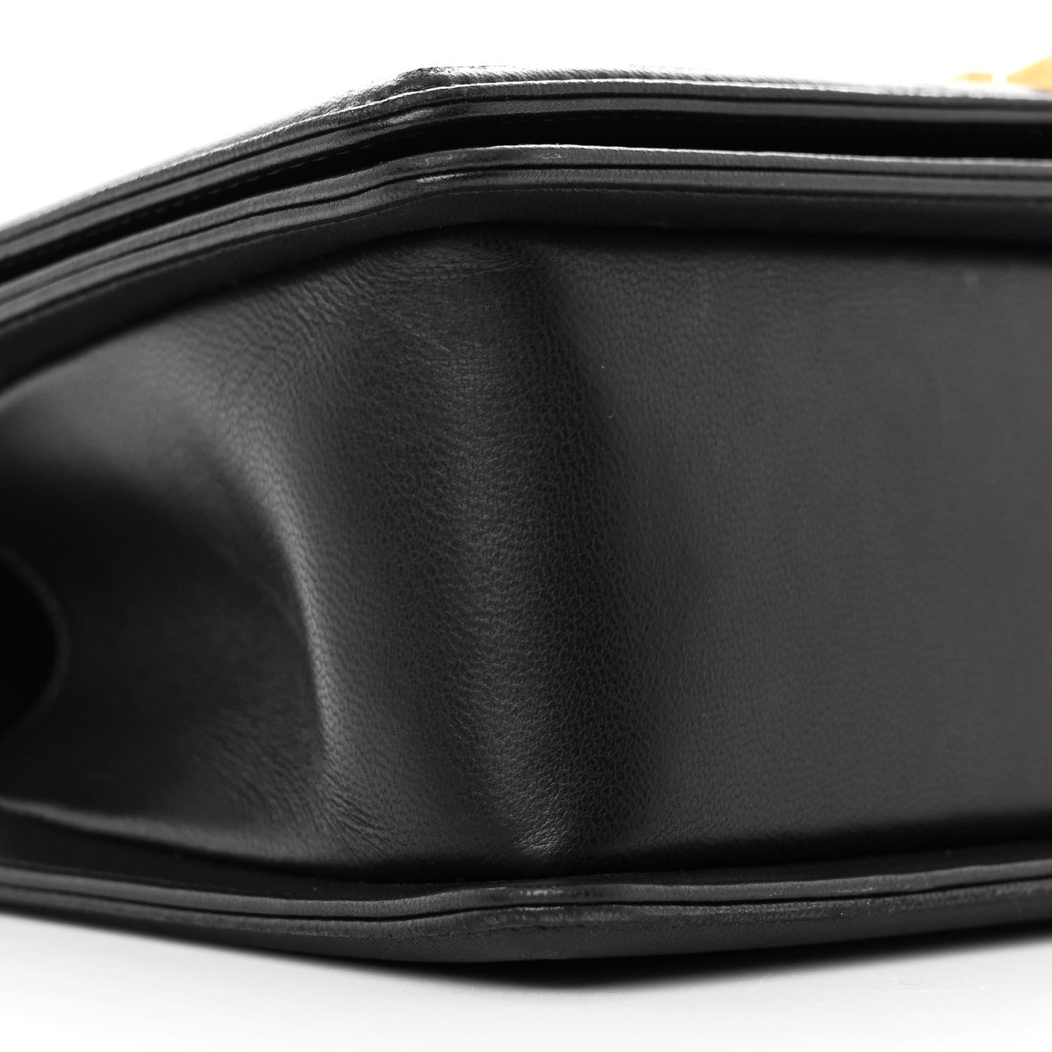 Chanel Lambskin Quilted Medium Boy Flap Black 9 of 13
