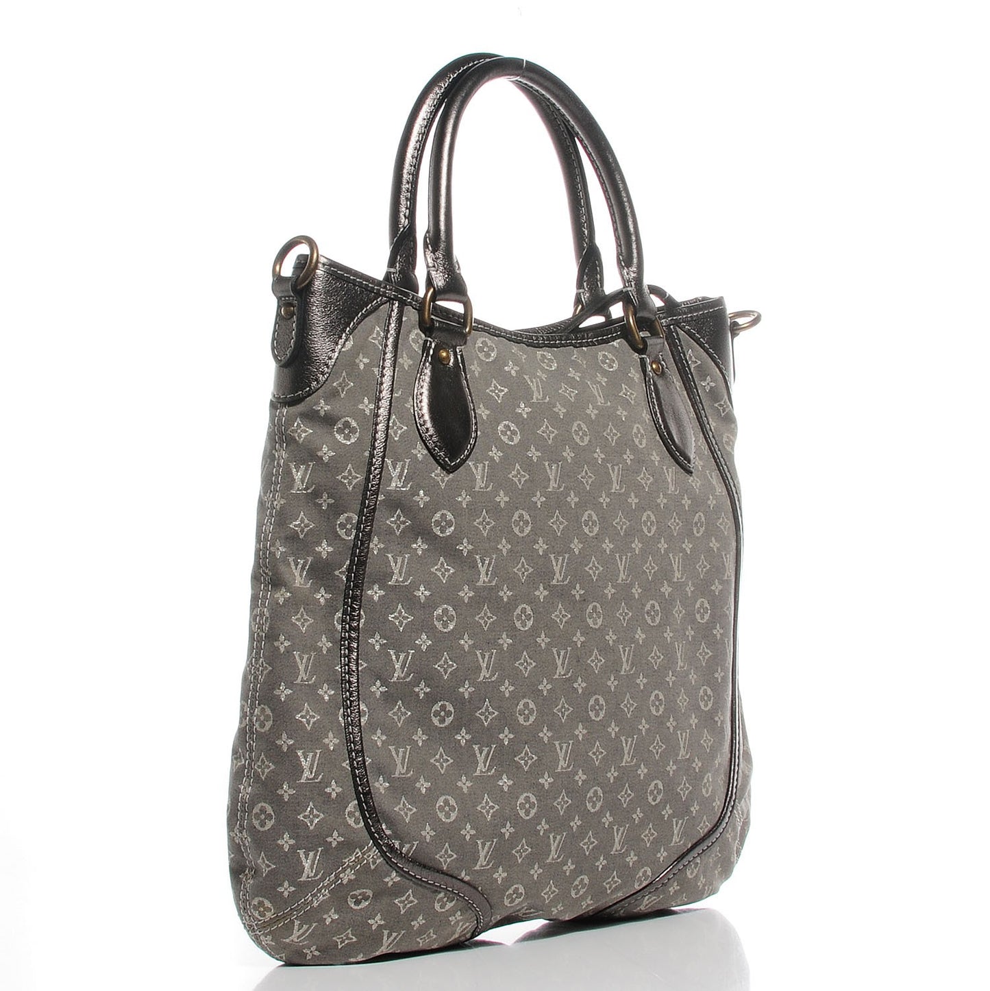 Mini Lin Monogram Besace Angele Platine