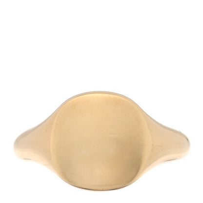 David Yurman 18K Yellow Gold Signet Pinky Ring 44 2.75 47/4 1 of 4