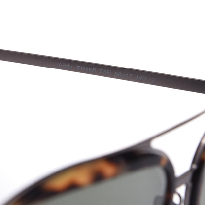 Tom Ford Andy Aviator Sunglasses TF468 Havana Green 6 of 7