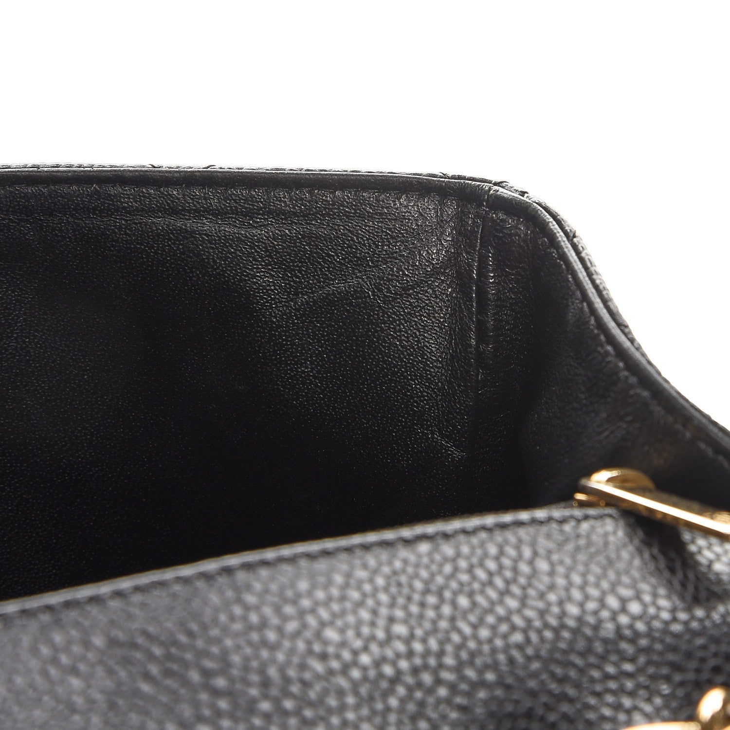 Chanel Caviar Quilted Jumbo Single Flap Black 8 of 14