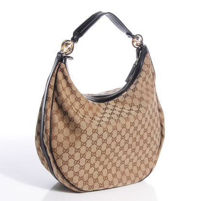 Gucci Monogram GG Twins Large Hobo Dark Brown 3 of 7