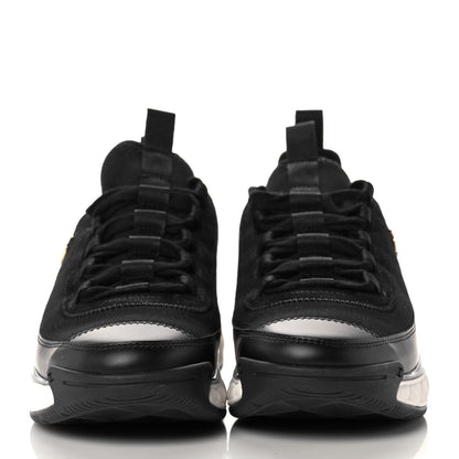 Chanel Velvet Calfskin Mixed Fibers CC Sneakers 37 Black 2 of 8