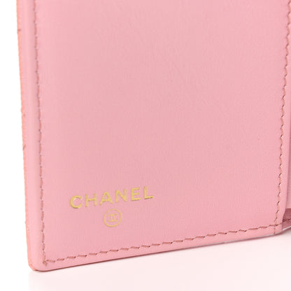Chanel Iridescent Caviar Quilted Small Flap Wallet Rose Pink 5 of 9
