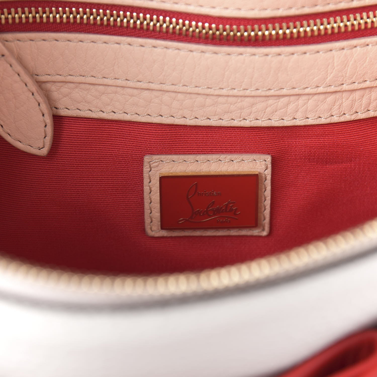 Christian Louboutin Calfskin Salina Messenger Bag Corazon 8 of 10
