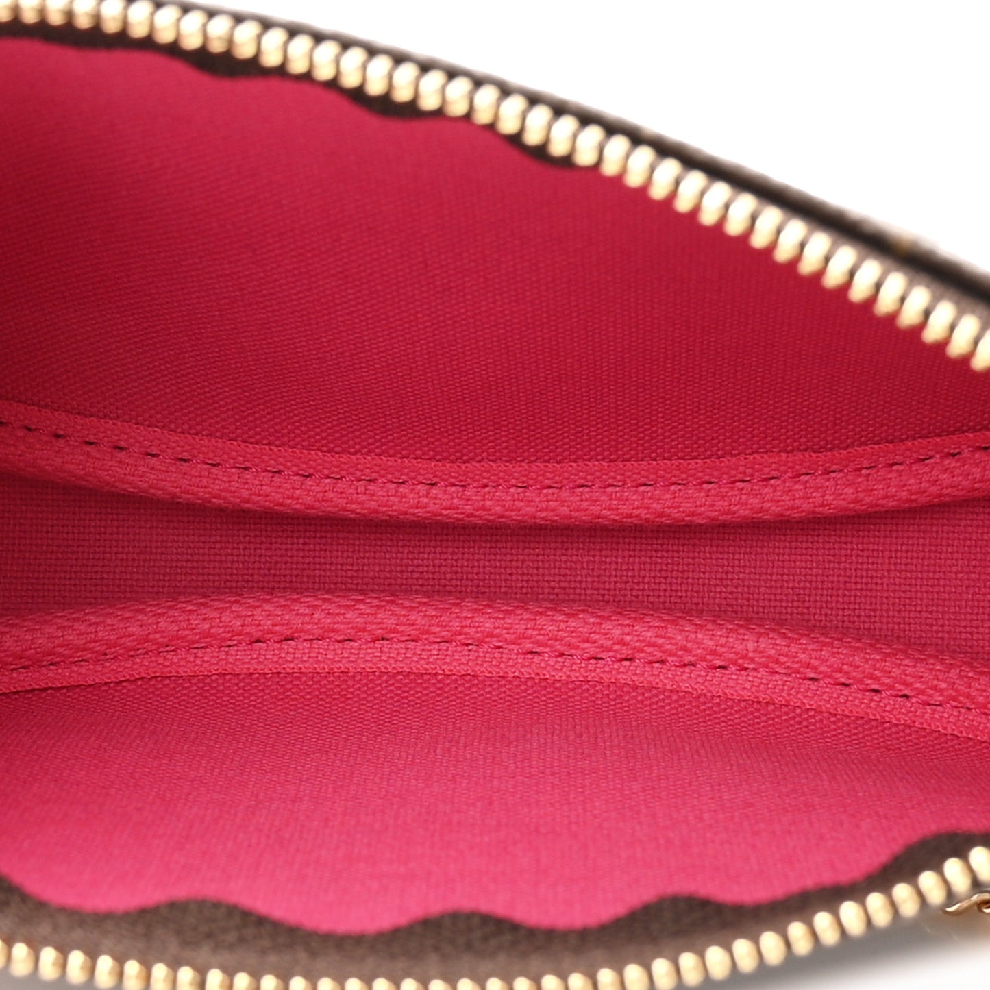 Monogram 2022 Christmas Animation Seoul Mini Pochette Accessories Fuchsia
