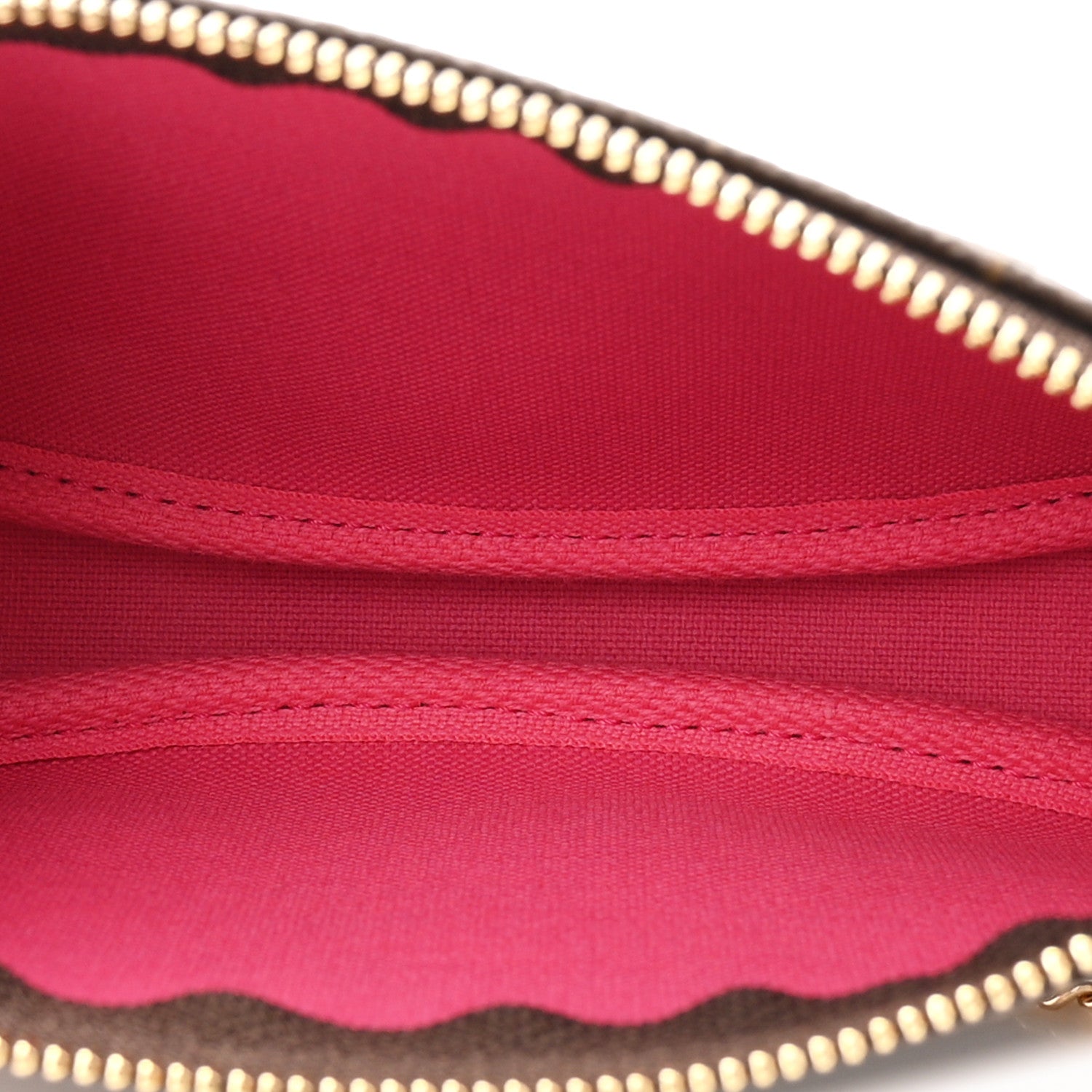 Louis Vuitton Monogram 2022 Christmas Animation Seoul Mini Pochette Accessories Fuchsia 5 of 7