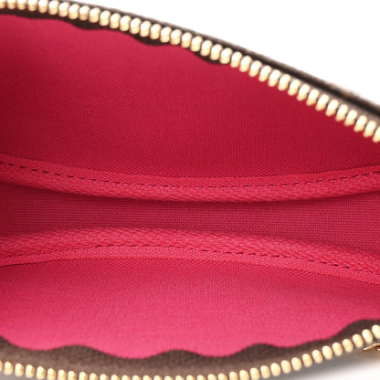 Louis Vuitton Monogram 2022 Christmas Animation Seoul Mini Pochette Accessories Fuchsia 5 of 7