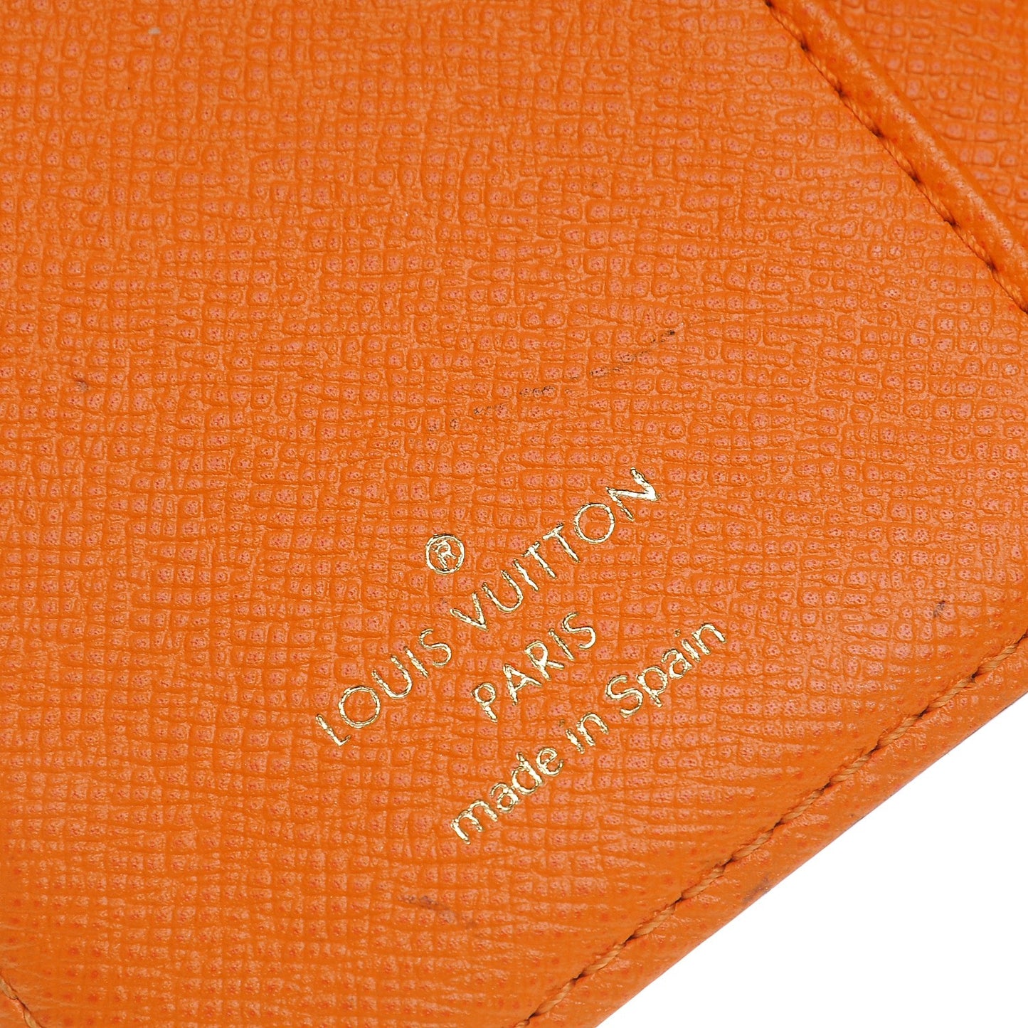 Monogram Koala Small Ring Agenda Orange