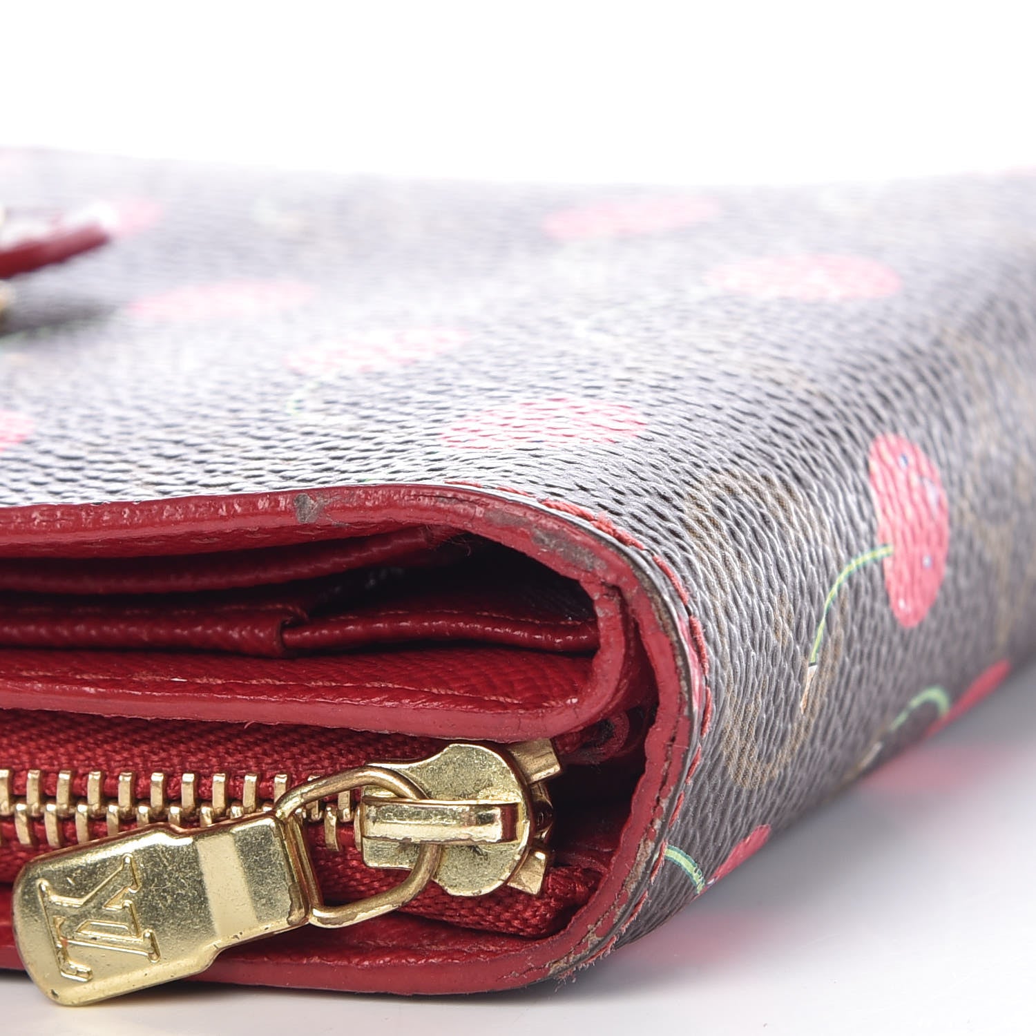Louis Vuitton Monogram Cerises Compact Zippe Wallet 8 of 10