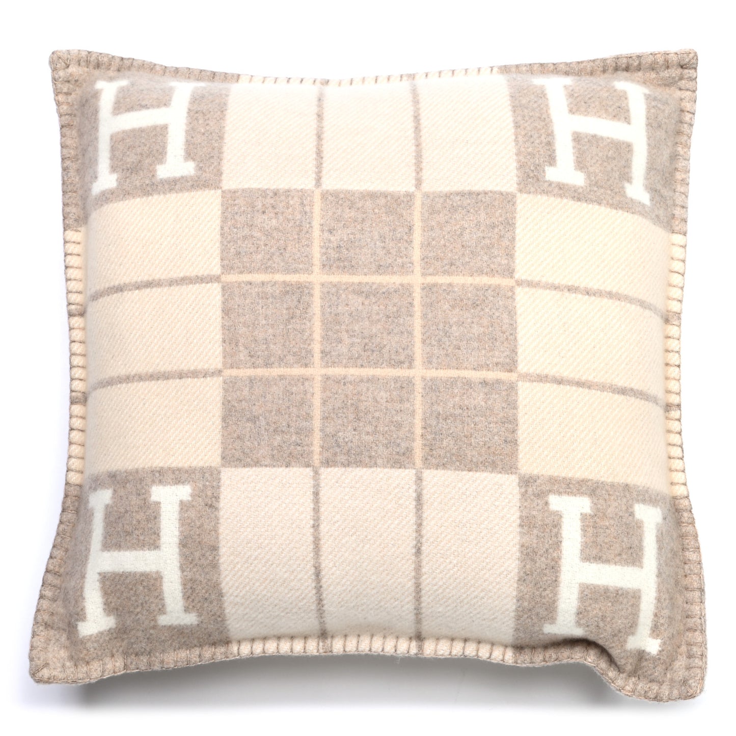 Wool Cashmere Avalon III Pillow PM Coco Camomille