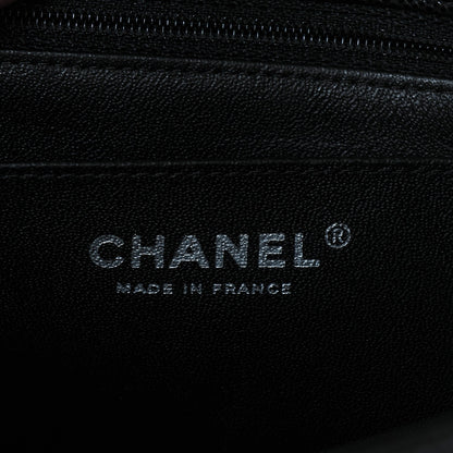 Chanel Caviar Chevron Quilted Mini Rectangular Flap Black 5 of 7