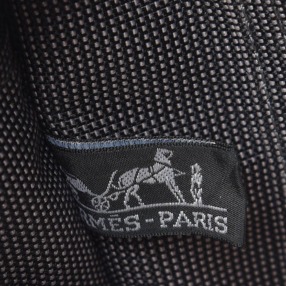 Hermes Toile Fourre Tout MM Grey Black 6 of 7