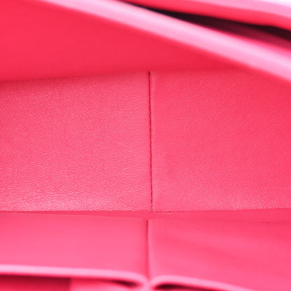 Chanel Lambskin Quilted Jumbo Double Flap Dark Pink 5 of 13