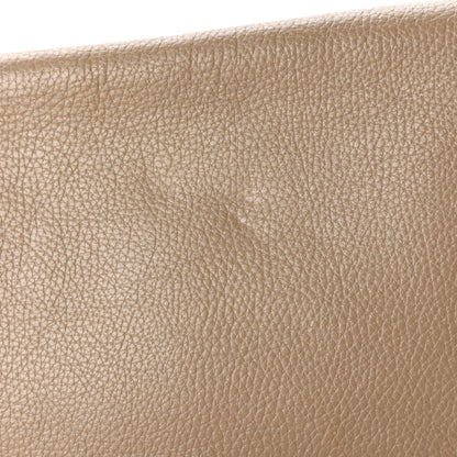 MCM Calfskin Studded Shoulder Bag Beige 12 of 13