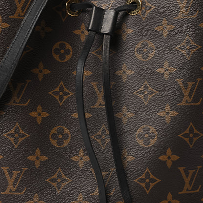Louis Vuitton Monogram Neonoe MM Black 7 of 11