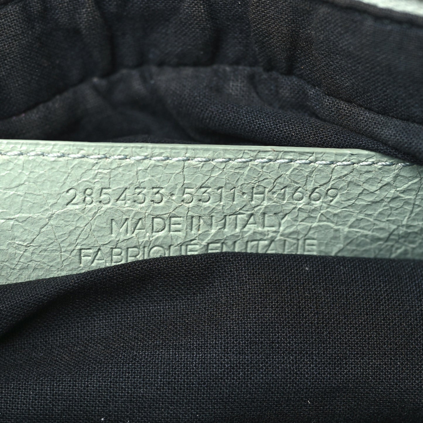 Agneau Giant 12 Silver Hardware First Vert Jade
