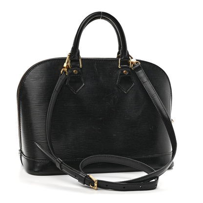 Louis Vuitton Epi Alma PM Black 2 of 19