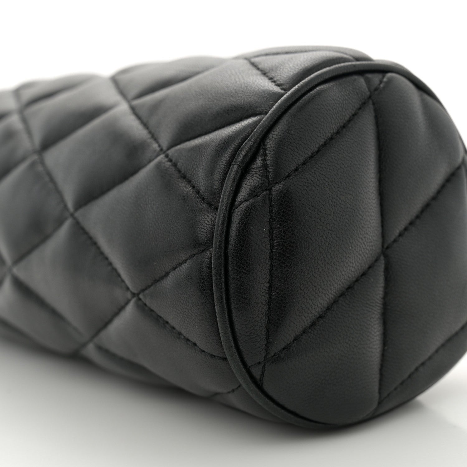 Saint Laurent Lambskin Monogram Mini Sade Tube Bag Black 10 of 12