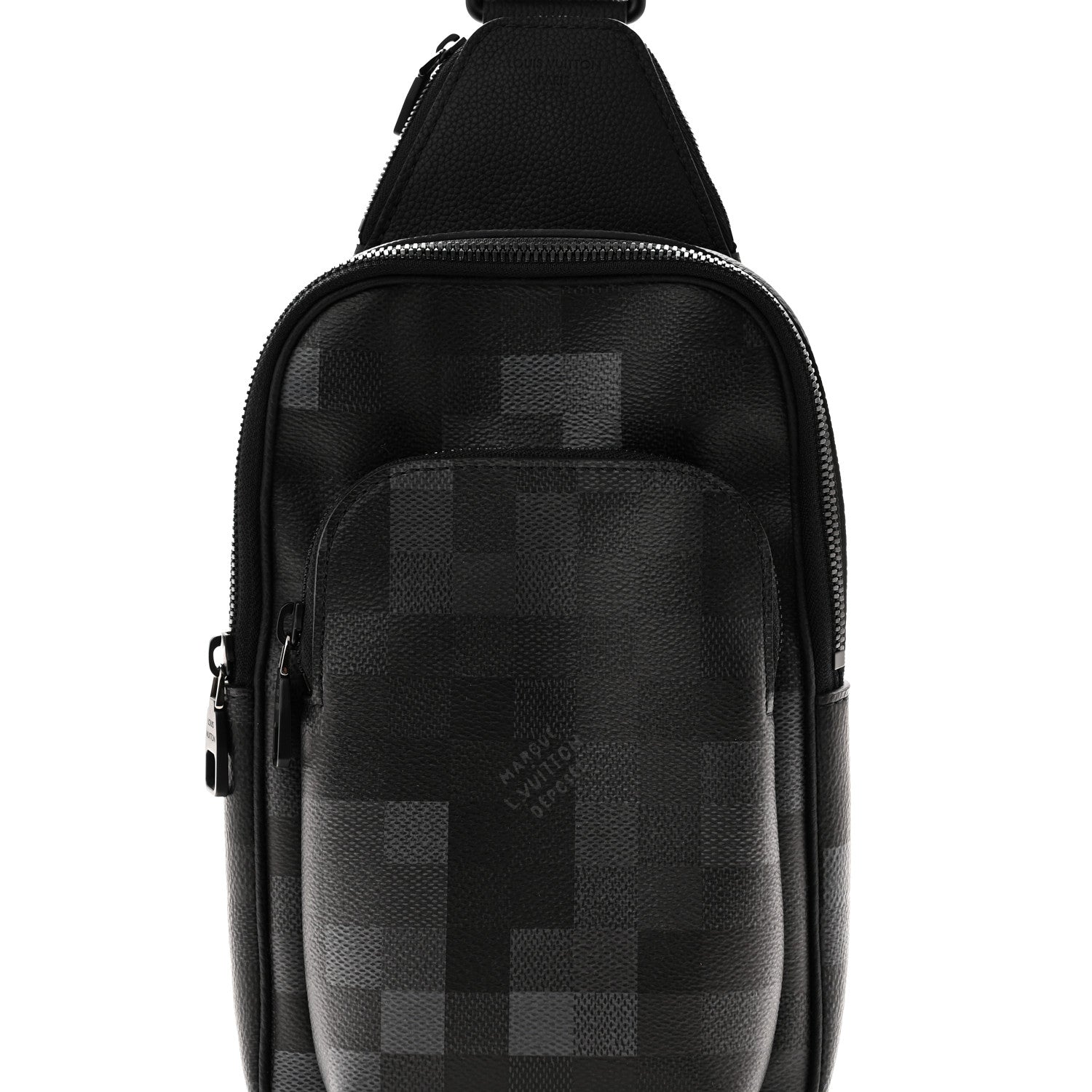 Louis Vuitton Damoflage Avenue Slingbag Black 7 of 9