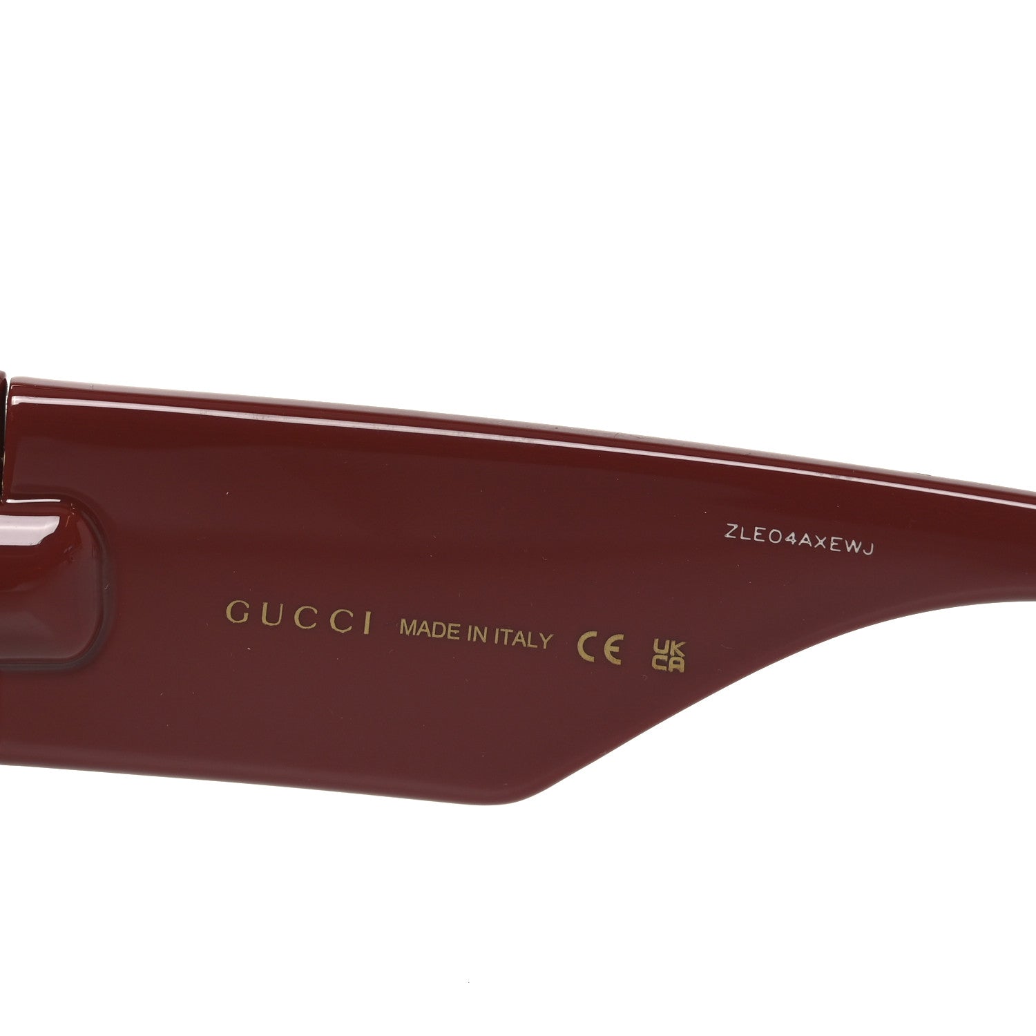 Gucci Marmont Monocolor 53mm Round Sunglasses GG1544S Burgundy Brown 5 of 7
