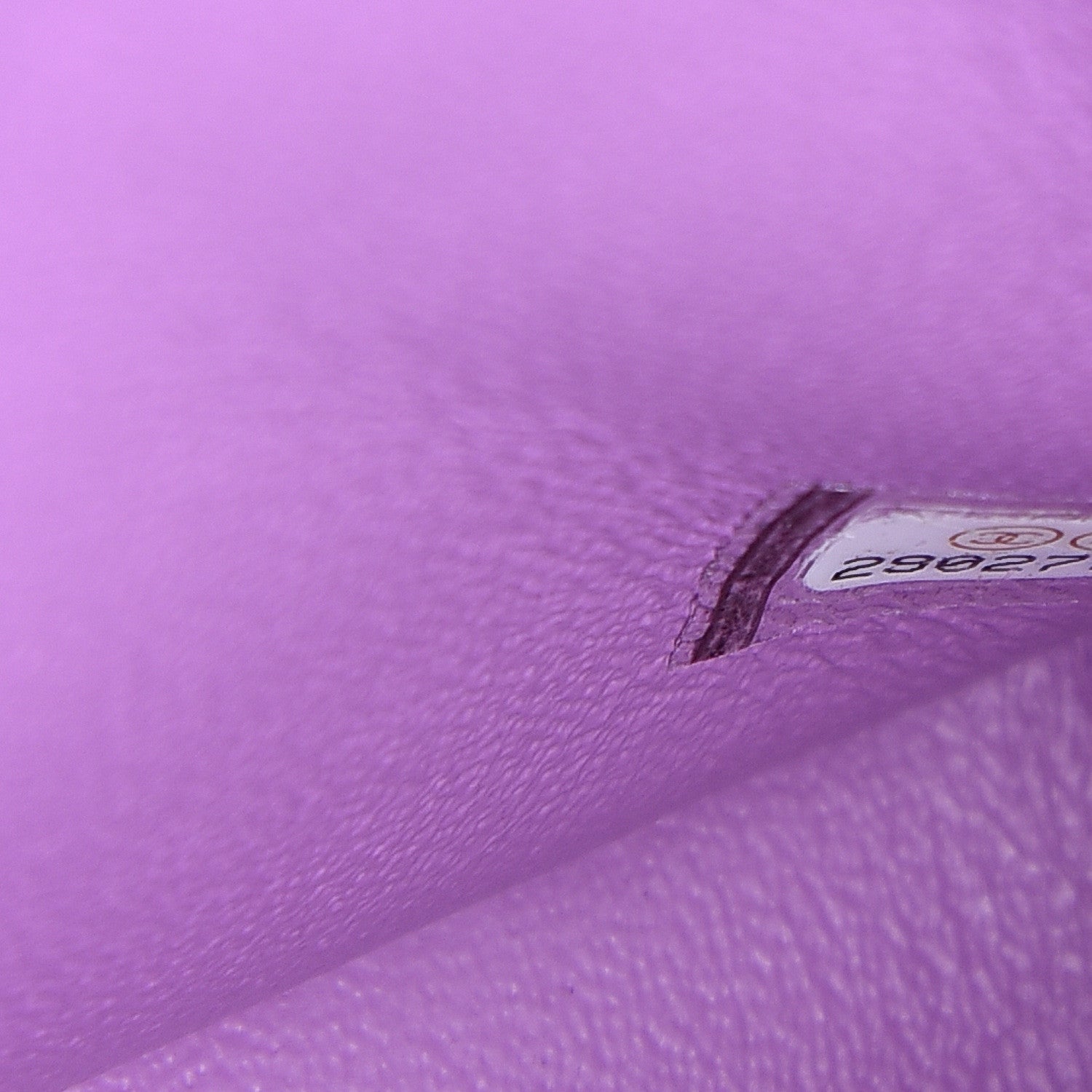 Chanel Lambskin Quilted Mini Square Flap Purple 6 of 11
