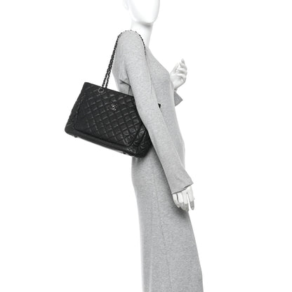 Chanel Caviar Quilted Shopping Tote Black 2 of 10
