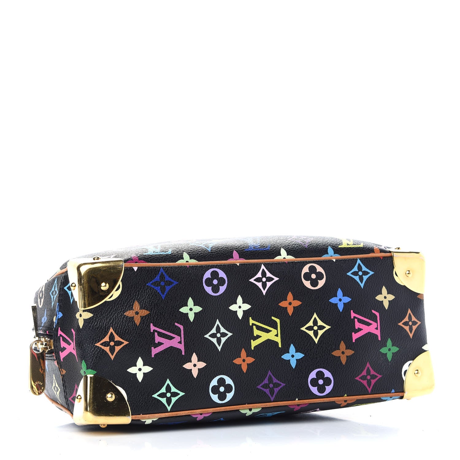 Louis Vuitton Monogram Multicolor Trouville Black 4 of 10