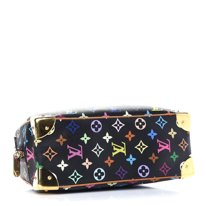 Louis Vuitton Monogram Multicolor Trouville Black 4 of 10